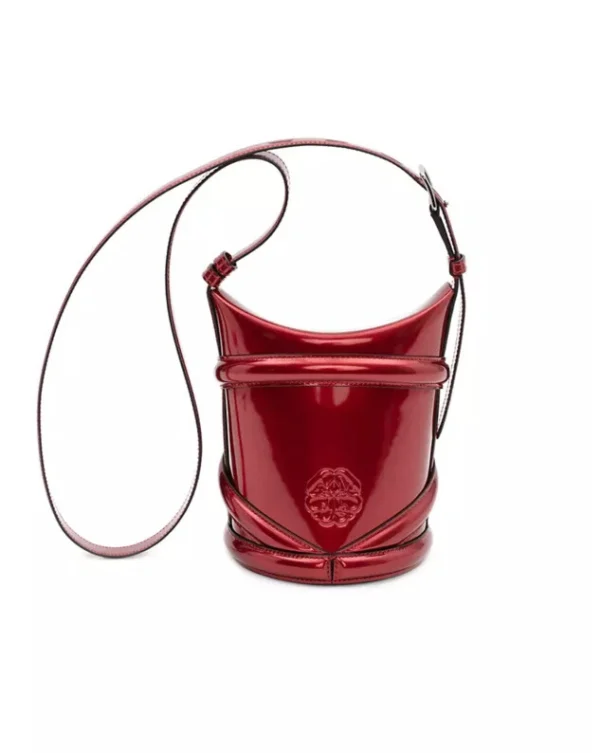 Alexander McQueen The Curve Leather Bag